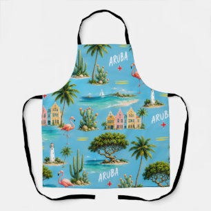Tablier Phare de l'île caraïbe d'Aruba voyage souvenir