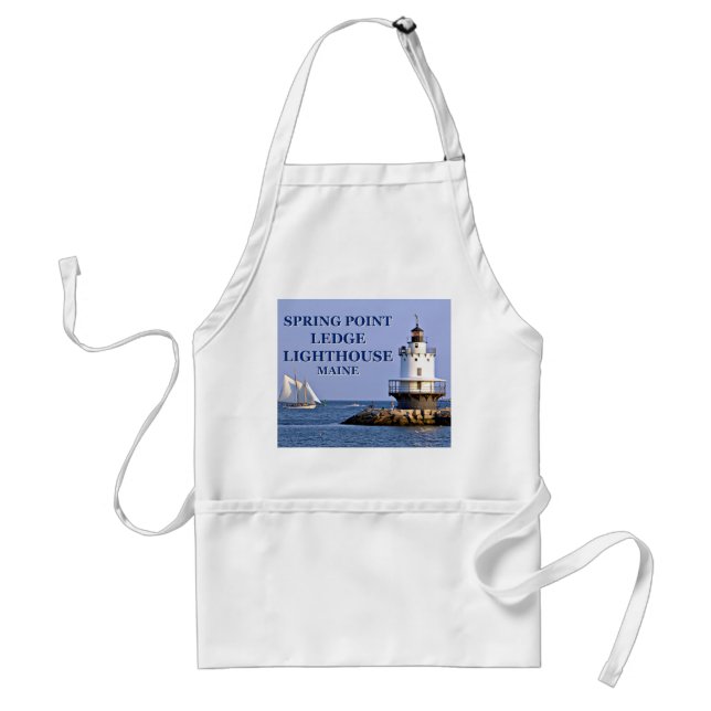 Tablier Phare de Spring Point Ledge, Apron du Maine (Devant)