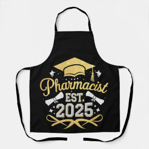 Tablier Pharmacien diplômé de la faculté de pharmacie 2025