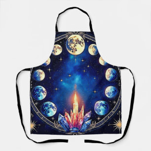 Tablier Phases lunaires Crystal Cosmos