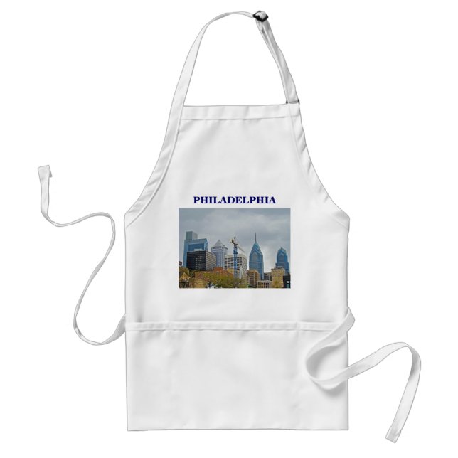 Tablier Philadelphie Skyline de la promenade fluviale (Devant)