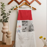 Tablier Photo Collage moderne et coloré Meilleur cadeau de<br><div class="desc">Un collage photo moderne et le cadeau coloré "Best Mom Ever" est un cadeau réfléchi et personnalisé pour toute mère. La photo de collage est une collection de différentes images qui ont été arrangées avec art pour former une composition cohésive et visuellement attrayante. Ces photos peuvent présenter des souvenirs chéris,...</div>