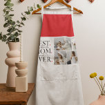 Tablier Photo de collage moderne<br><div class="desc">Ce collage photo moderne est le cadeau idéal pour célébrer la fête des mères de votre mère. La palette de couleurs roses ajoute une touche de féminité et d'élégance à la pièce, ce qui en fait un grand ajout à n'importe quelle chambre de sa maison. Le collage est soigneusement conçu...</div>
