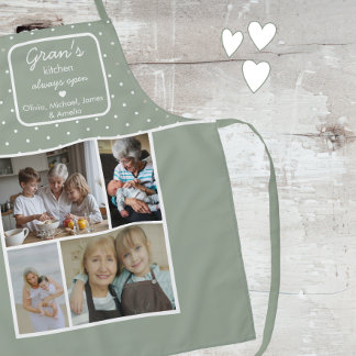 Tablier Photo de cuisine de grand-mère toujours ouverte po