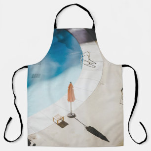 Tablier Photo en grand angle d'un parapluie brun