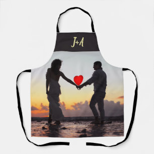 Tablier Photo personnalisé Joyeuse Saint-Valentin