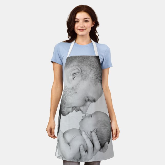 Tablier Photo personnalisée (Porté)