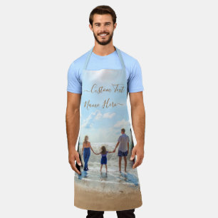 Tablier Photo personnalisée et texte Votre design La Super