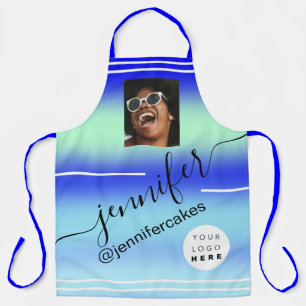 Tablier Photo personnalisée Logo Boutique Restaurant Pisci