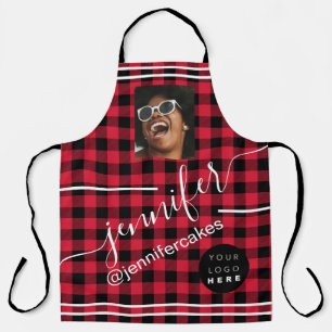 Tablier Photo personnalisée Logo Café Boutique Cake Buffal
