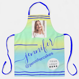 Tablier Photo personnalisée Piscine-Logo Restaurant Coffe