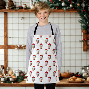 Tablier Photo sur mesure Santa Hat Cadeau de Noël
