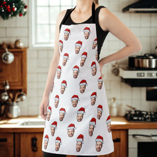 Tablier Photo sur mesure Santa Hat Cadeau de Noël