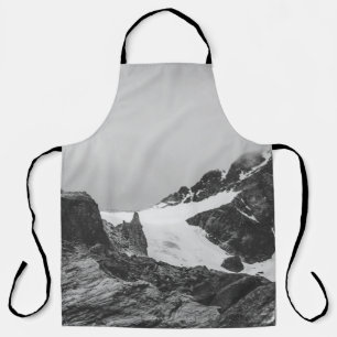 TABLIER PHOTOGRAPHIE DE LA MONTAGNE DE LA COUVERTURE DE NE