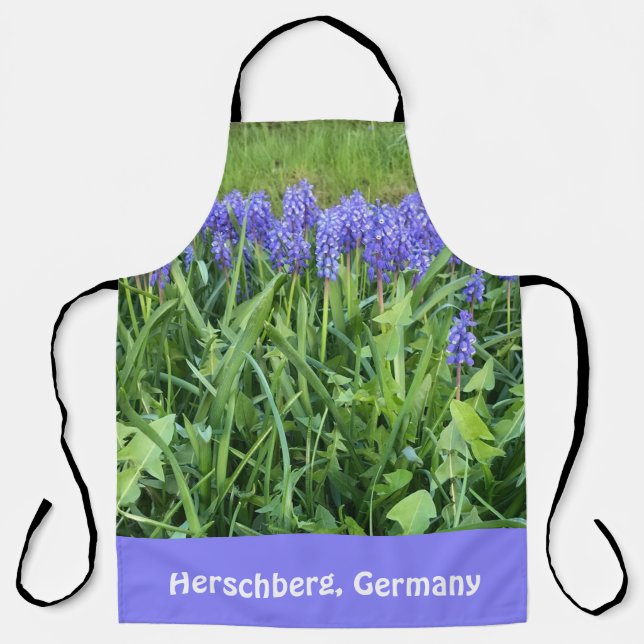 Tablier Photographie de Violet Bluebells - Herschberg, All (Recto)