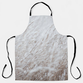 Tablier Photographie du terrain de pelouse blanche