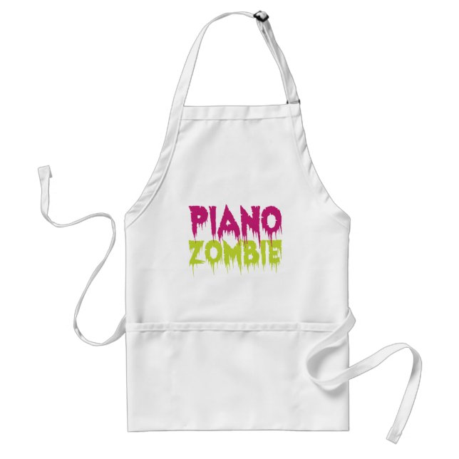 Tablier Piano Zombie (Devant)