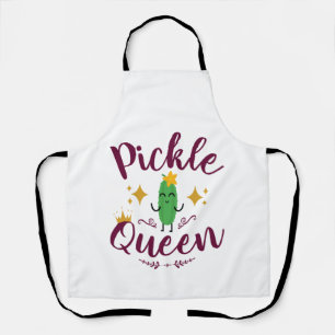 Tablier Pickle Queen Pickles Lover Femmes Filles