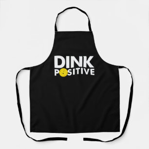 TABLIER PICKLEBALL HUMOUR DINK POSITIF FUNNY PICKLEBALL LO