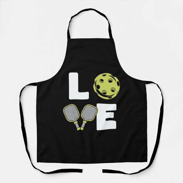 Tablier Pickleball Love Coach Player Pro Team Trainer (Recto)
