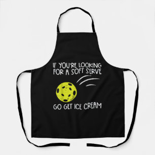 Tablier Pickleball Soft Sert Obtenir Crème Glace Pickle Ba