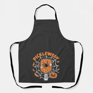 Tablier Pickleween Funny Éffrayant Halloween Pickleball Sp