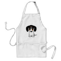 Piebald Dachshund mignon Chien chiot Adulte Apron