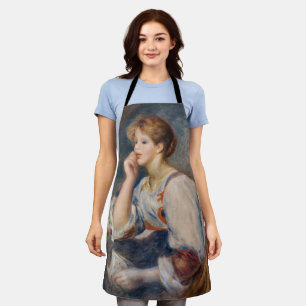 Tablier Pierre-Auguste Renoir - Femme avec une lettre