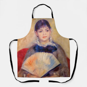 Tablier Pierre-Auguste Renoir - Jeune fille à l'éventail
