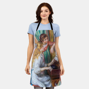 Tablier Pierre Auguste Renoir - Jeunes filles au piano