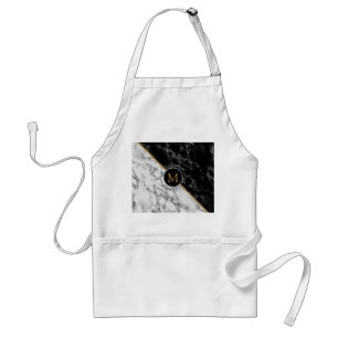 Tablier Pierre noire et Marbre blanc tendance - Ajouter vo