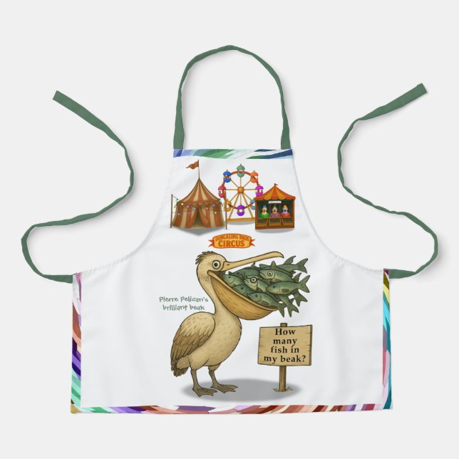 Tablier Pierre pelican's brilliant beak (Recto)