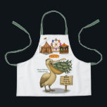 Tablier Pierre pelican's brilliant beak<br><div class="desc">Presenting Pierre the pelican with his world record beak! He can hold fish by the dozen, bowling balls by the trio, and even an entire child’s tricycle. Nothing defeats Pierre’s dazzling abilities. Step right up and guess how many wonders he’s carrying in his brilliant beak today! You can find lots...</div>