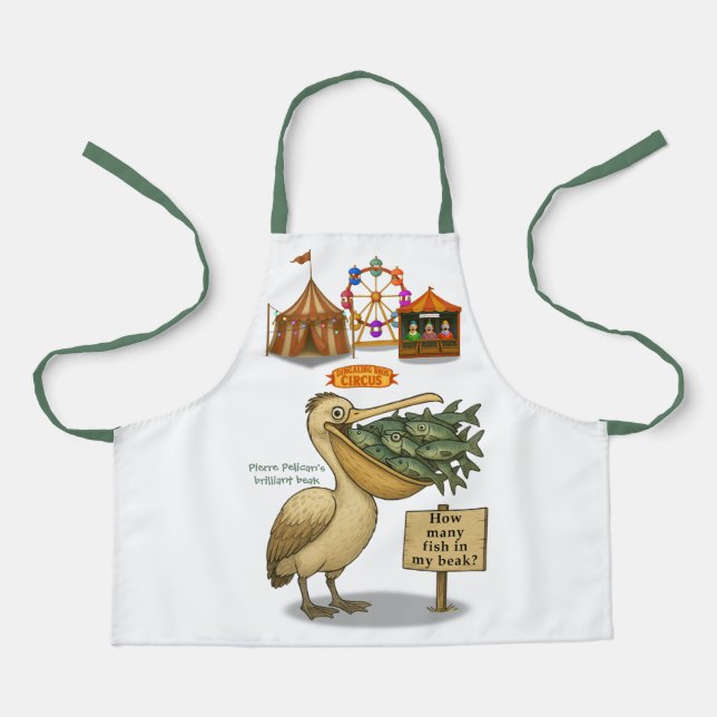 Tablier Pierre pelican's brilliant beak (Recto)