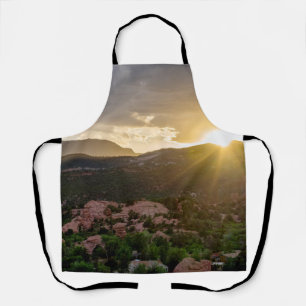 Tablier Pikes Peak Sunset Haze Apron