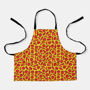 Tablier Piment Rouge Fort Chaud