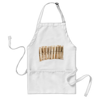 Tablier Pinces à linge en bois