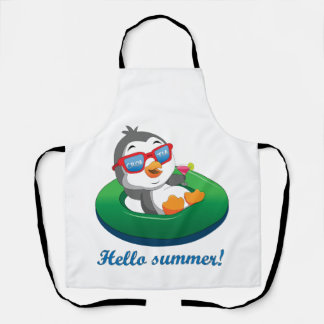 Tablier Pingouin en Croatie