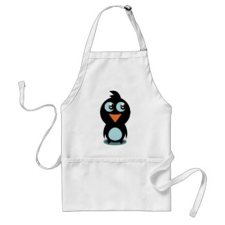 Tablier Pingouin mignon debout sur la glace