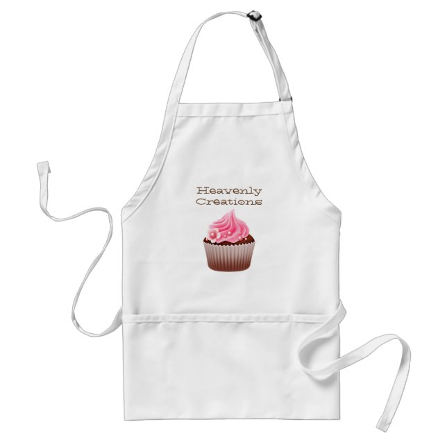 Tablier Pink Cupcake Bakery Business Apron (Devant)
