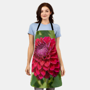 Tablier Pink Dahlia, Belle Fleur Canadienne