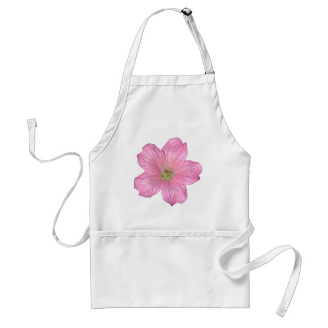 Tablier Pink Geranium (Devant)
