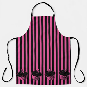 Tablier Pink Poison Cupcake Apron