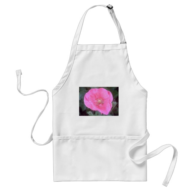 Tablier Pink poppy (Devant)