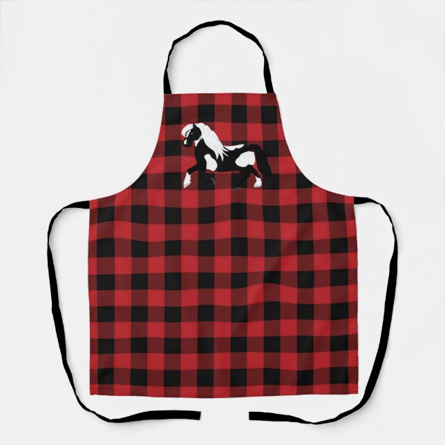 Tablier Pinto Pony Plaid Apron (Recto)