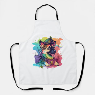 Tablier Pirate de chien berger allemand