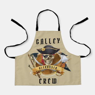 Tablier Pirate Galley Crew Personnaliser