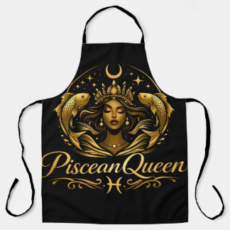 Tablier Piscean Queen Luxury Apron