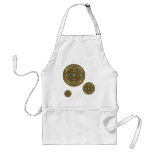 Tablier Pisces Mandala Apron