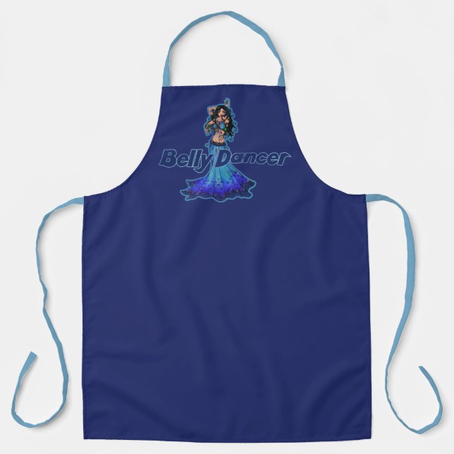 Tablier Pisces Vintage danseuse du ventre (Recto)